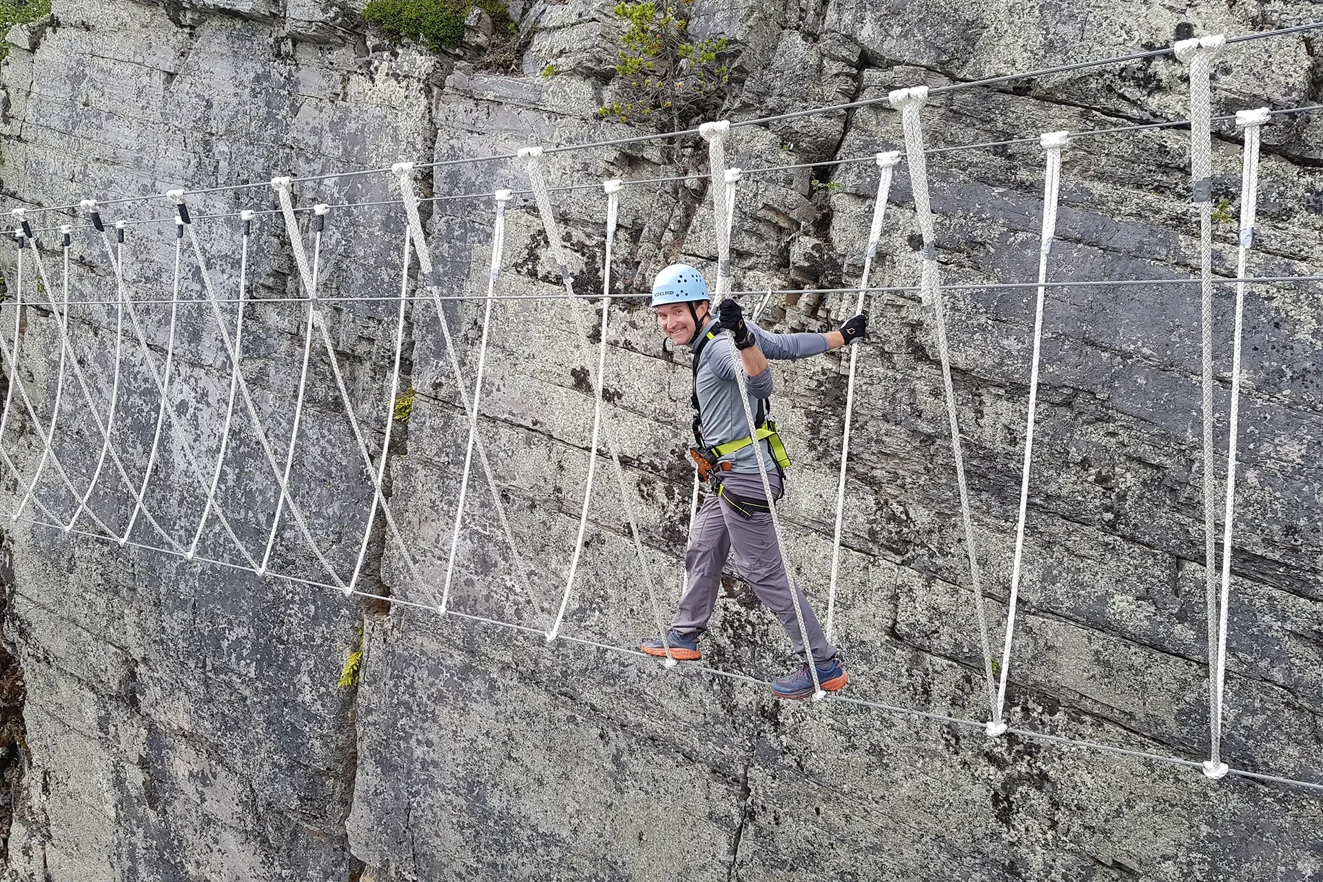 Kallioseikkailija Pyhäkurun Seikkailupuistossa